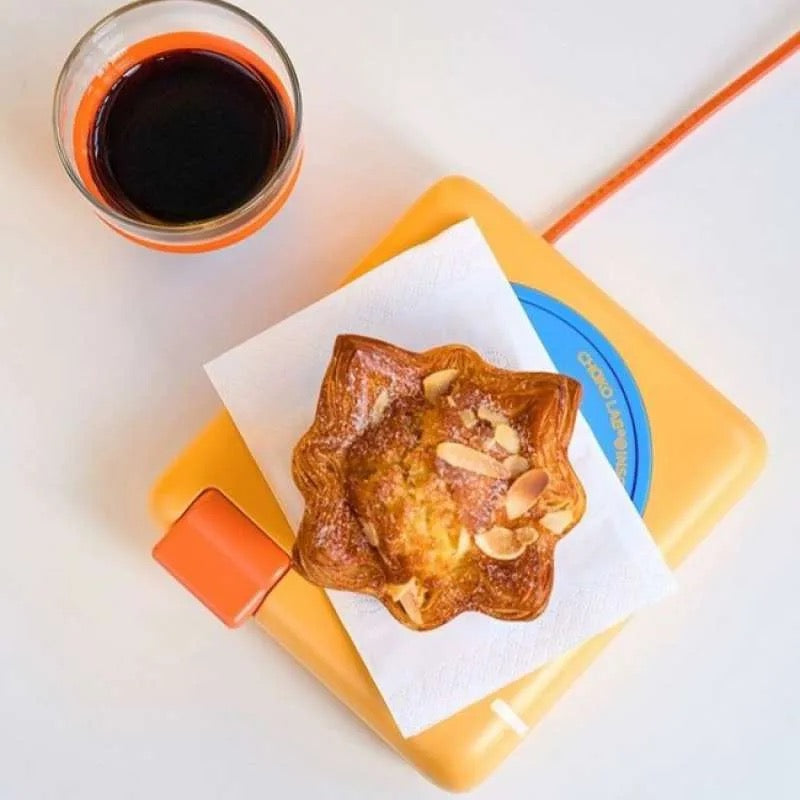 POSAVASOS ELECTRICO - THERMOSTATIC COASTER AMARILLO